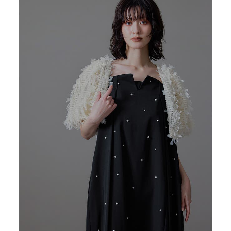 niana ニアナ オーバルフォルムパールドレス | Fashion Letter | 詳細画像14 