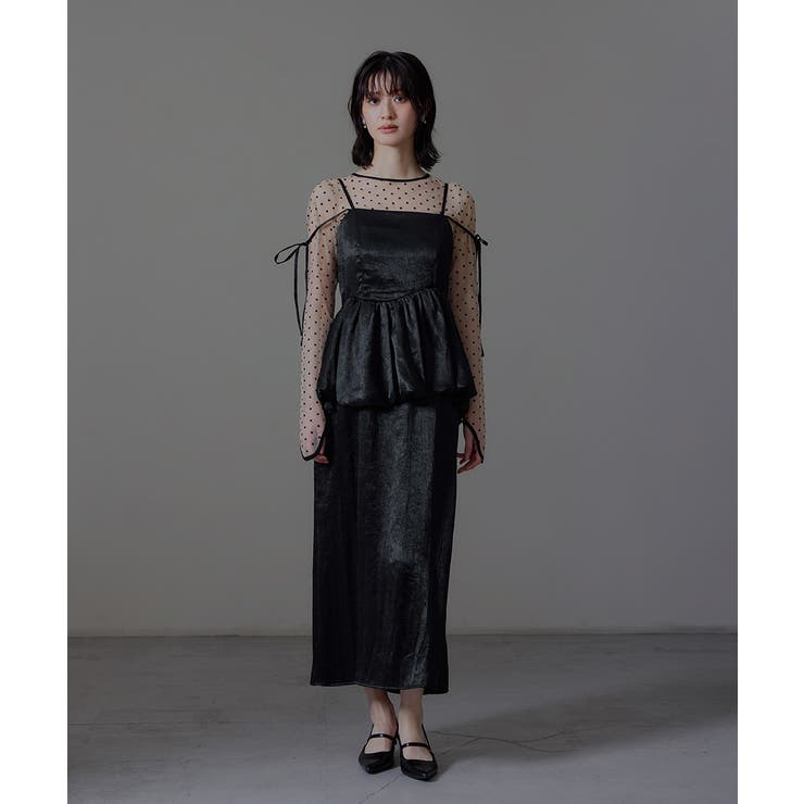 niana ニアナ ドットシアートップス | Fashion Letter | 詳細画像3 