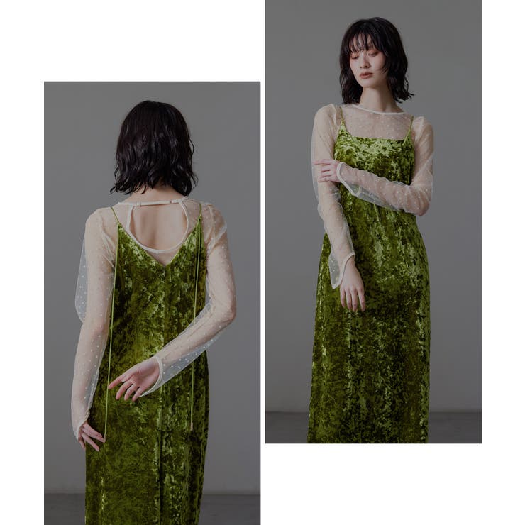 niana ニアナ ドットシアートップス | Fashion Letter | 詳細画像10 