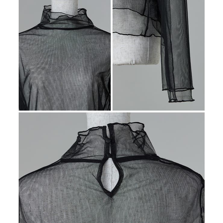 niana ニアナ チュールレイヤードトップス | Fashion Letter | 詳細画像13 