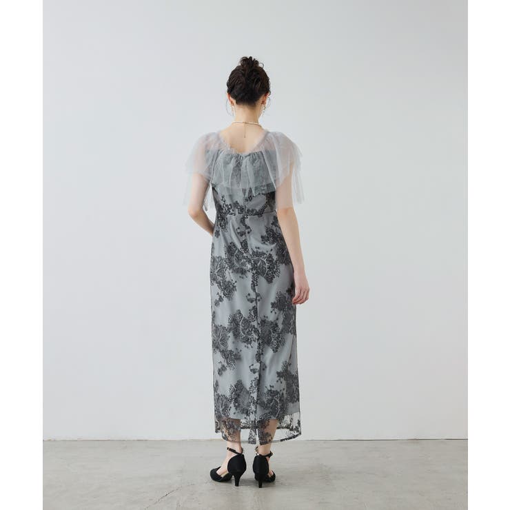 niana ニアナ レイヤードチュールドレス | Fashion Letter | 詳細画像16 