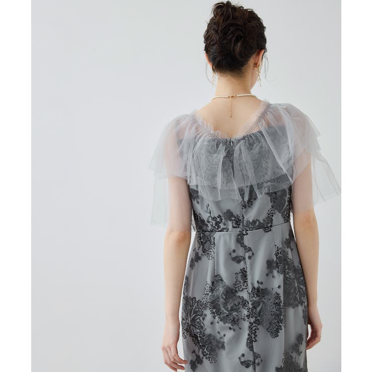 niana ニアナ レイヤードチュールドレス | Fashion Letter | 詳細画像17 