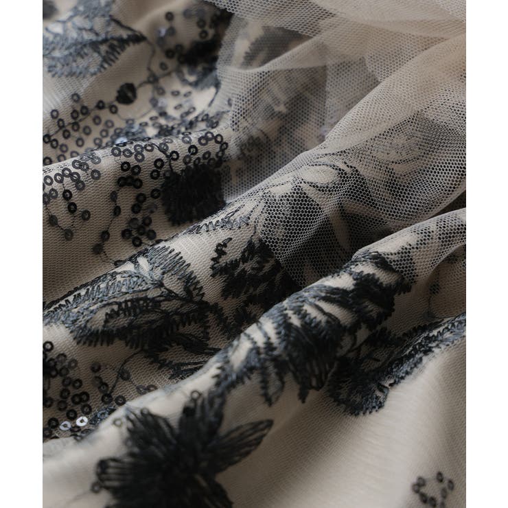 niana ニアナ レイヤードチュールドレス | Fashion Letter | 詳細画像19 