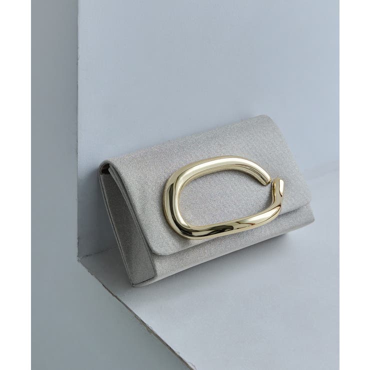 niana ニアナ ビッグメタルモチーフクラッチバッグ | Fashion Letter | 詳細画像2 