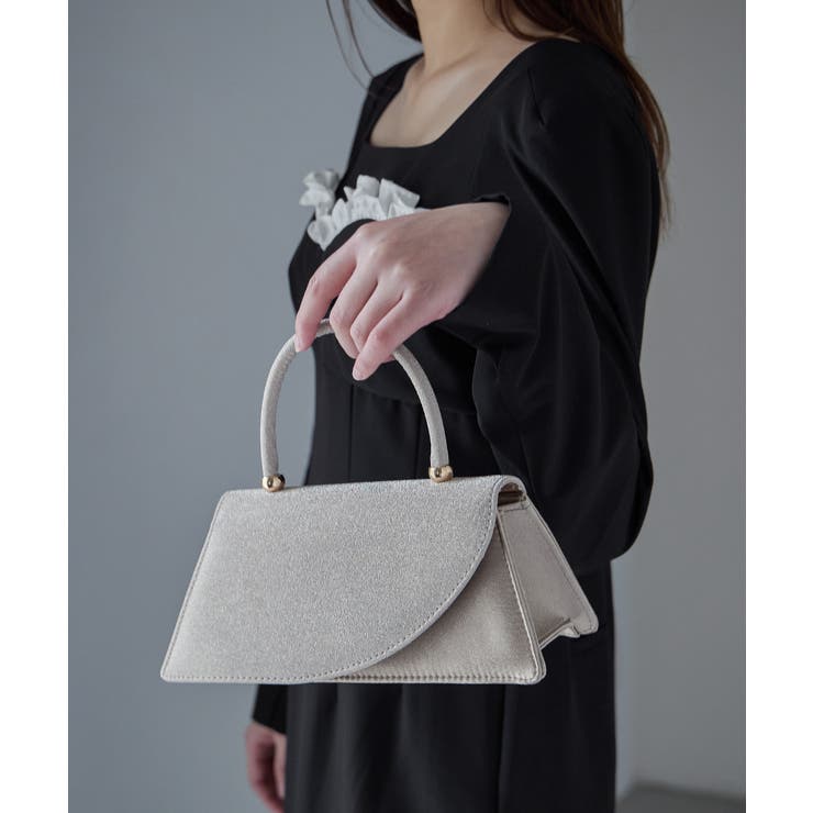 niana ニアナ アシンメトリーハンドバッグ | Fashion Letter | 詳細画像5 