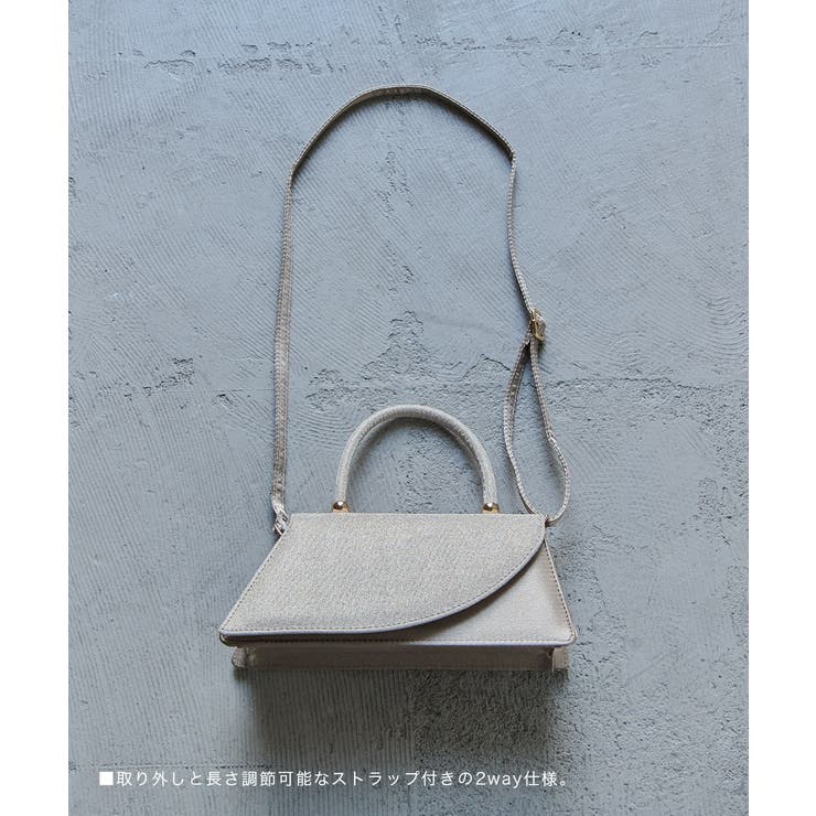 niana ニアナ アシンメトリーハンドバッグ | Fashion Letter | 詳細画像14 