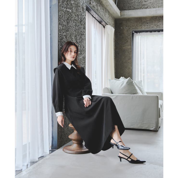 niana ニアナ レイヤードシャツワンピース | Fashion Letter | 詳細画像7 