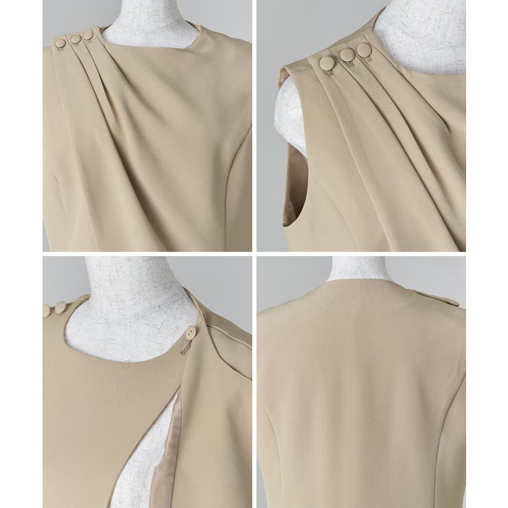 niana ニアナ アシンメトリートップスパンツスーツ | Fashion Letter | 詳細画像17 