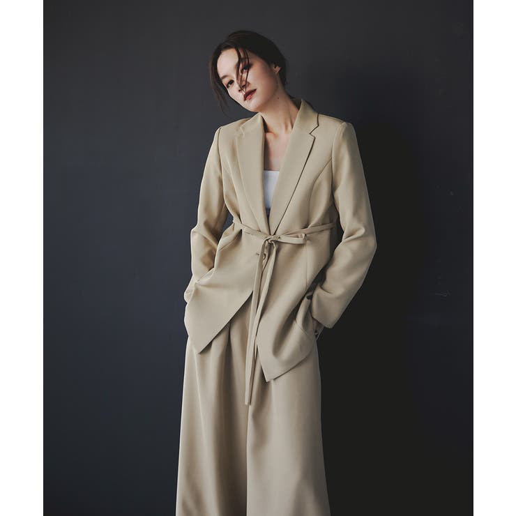 niana ニアナ リボンジャケットパンツスーツ | Fashion Letter | 詳細画像8 