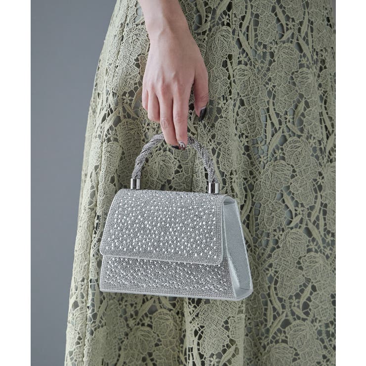 niana ニアナ ラインストーンハンドバッグ | Fashion Letter | 詳細画像7 