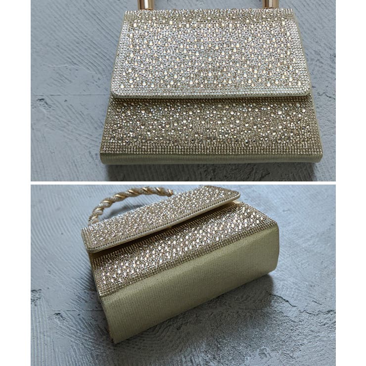 niana ニアナ ラインストーンハンドバッグ | Fashion Letter | 詳細画像11 