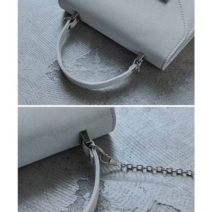 niana ニアナ ビジュープレートラメハンドバッグ | Fashion Letter | 詳細画像12 