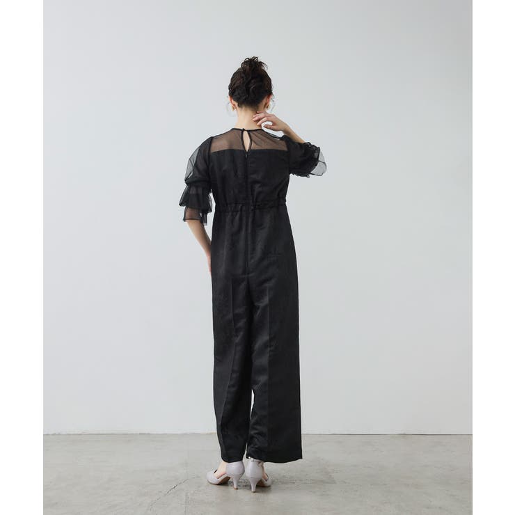 niana ニアナ ジャガードオールインワンドレス | Fashion Letter | 詳細画像17 