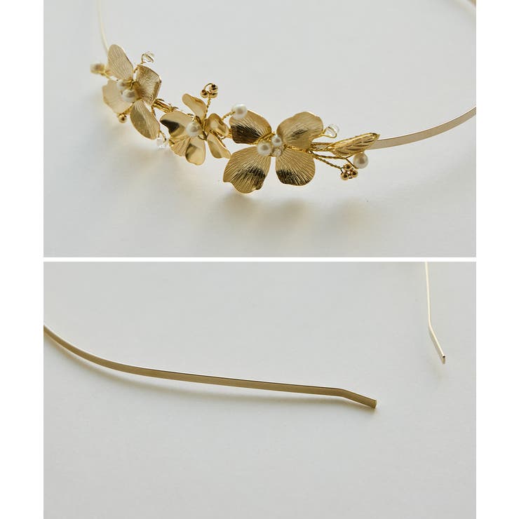 niana ニアナ メタルフラワーカチューシャ | Fashion Letter | 詳細画像10 