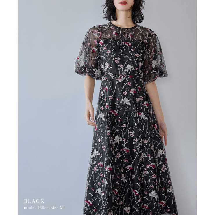 niana ニアナ フラワーエンブロイダリードレス | Fashion Letter | 詳細画像14 