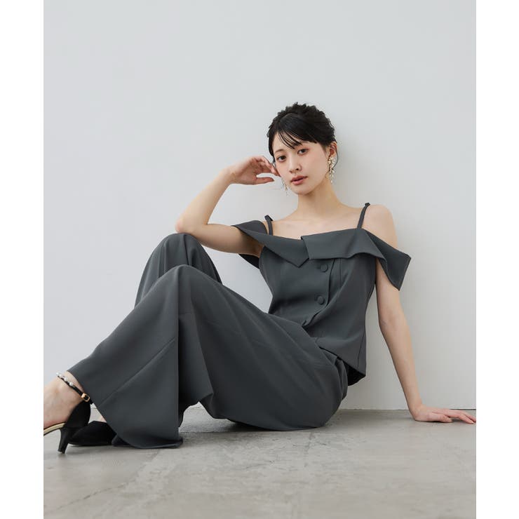 niana ニアナ オフショルペプラムトップスセットアップドレス | Fashion Letter | 詳細画像6 