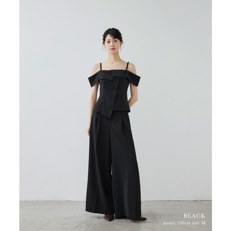 niana ニアナ オフショルペプラムトップスセットアップドレス | Fashion Letter | 詳細画像12 