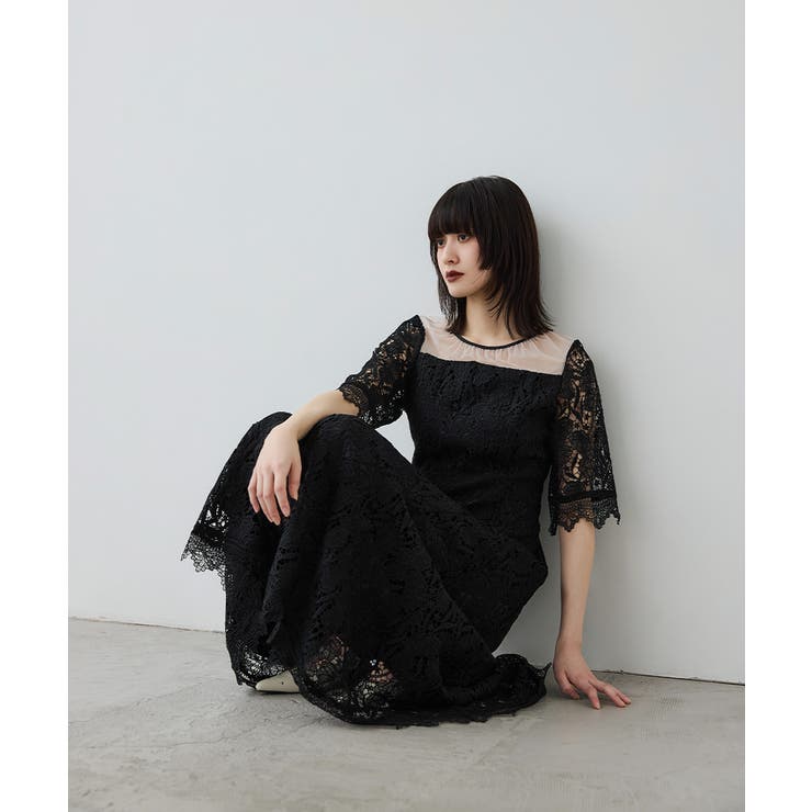 niana ニアナ ケミカルレースドレス | Fashion Letter | 詳細画像6 