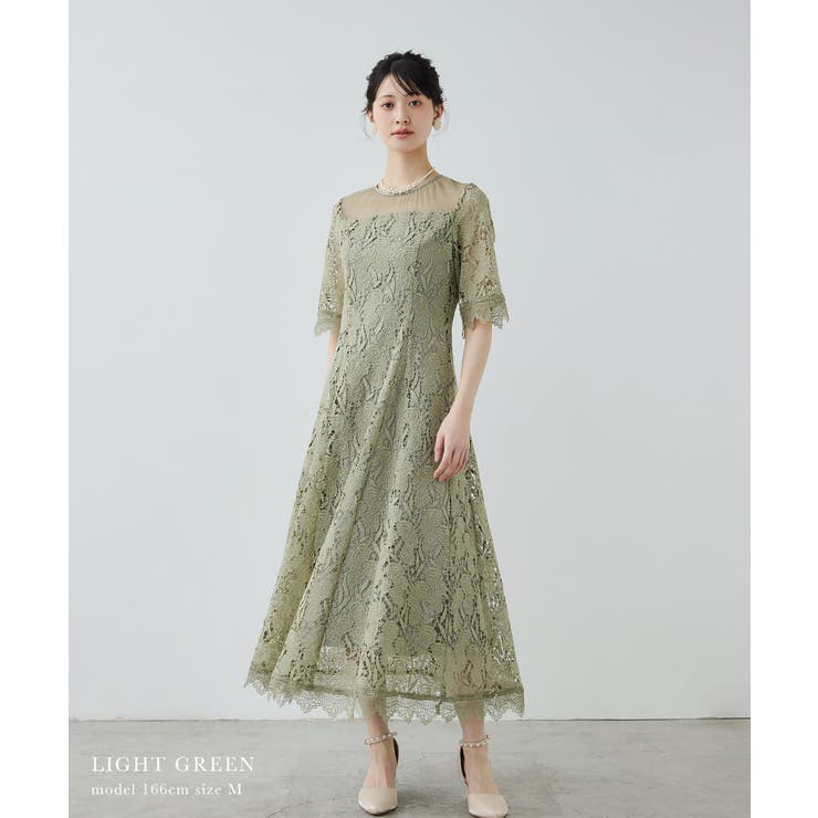 niana ニアナ ケミカルレースドレス | Fashion Letter | 詳細画像7 