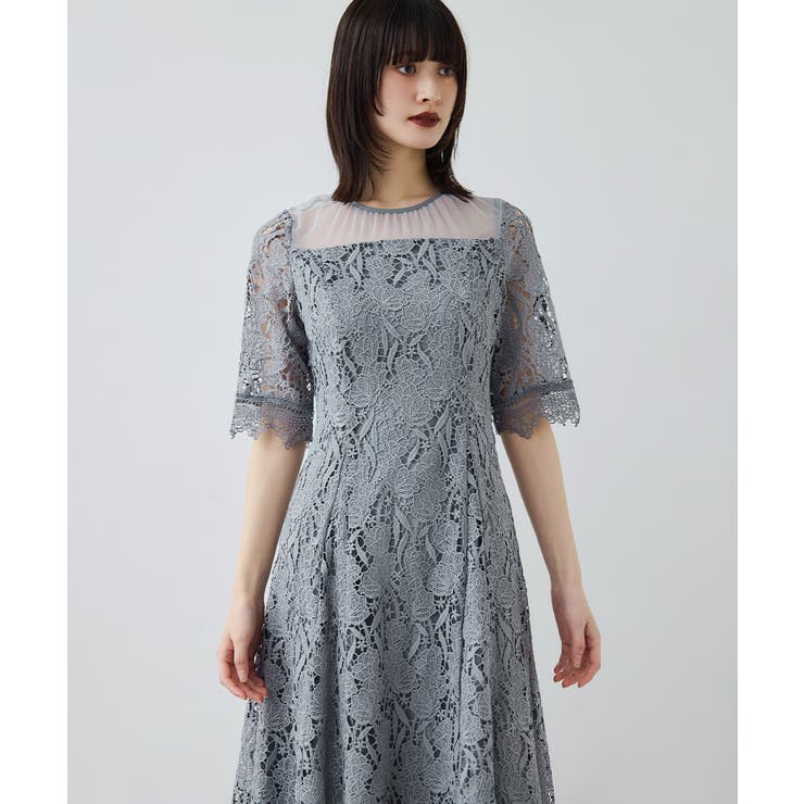 niana ニアナ ケミカルレースドレス | Fashion Letter | 詳細画像14 