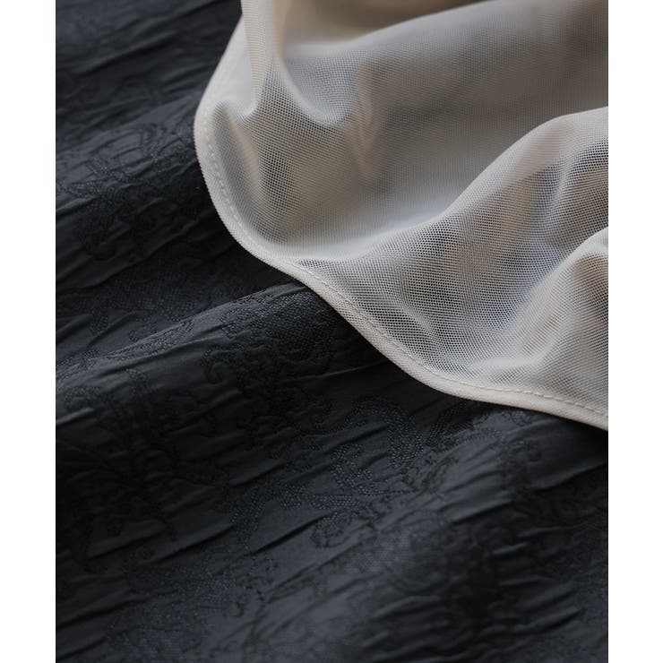 niana ニアナ オフショルダージャガードドレス | Fashion Letter | 詳細画像19 