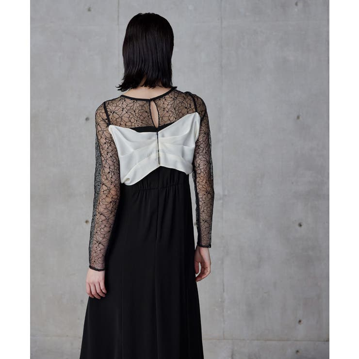 niana ニアナ ビッグリボンドレス | Fashion Letter | 詳細画像6 