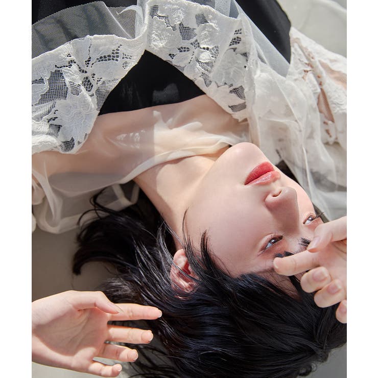 niana ニアナ レースラッフルドレス | Fashion Letter | 詳細画像7 