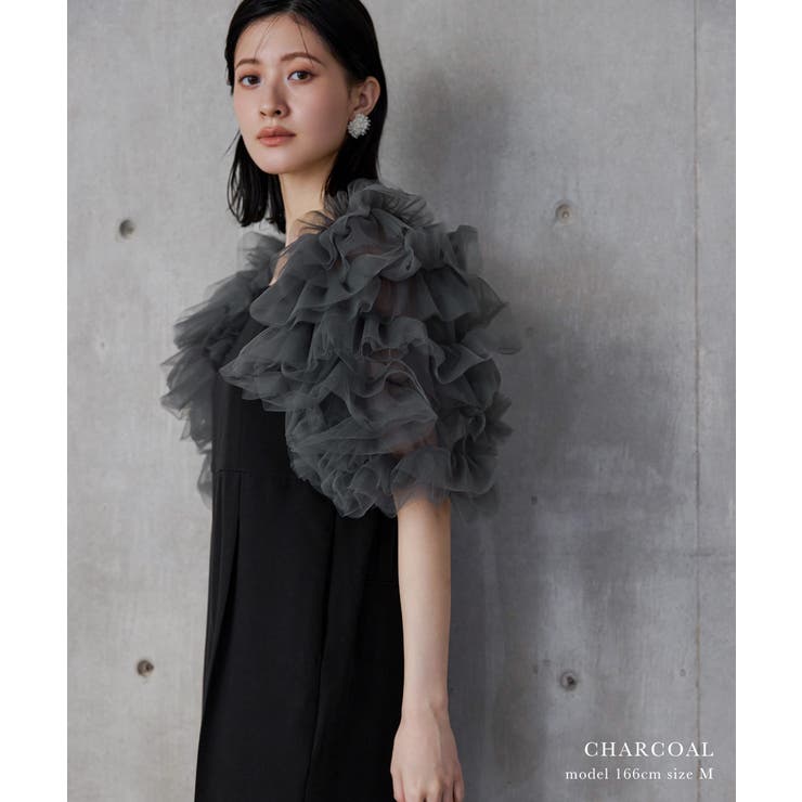 niana ニアナ ミキシングフリルボレロ | Fashion Letter | 詳細画像7 