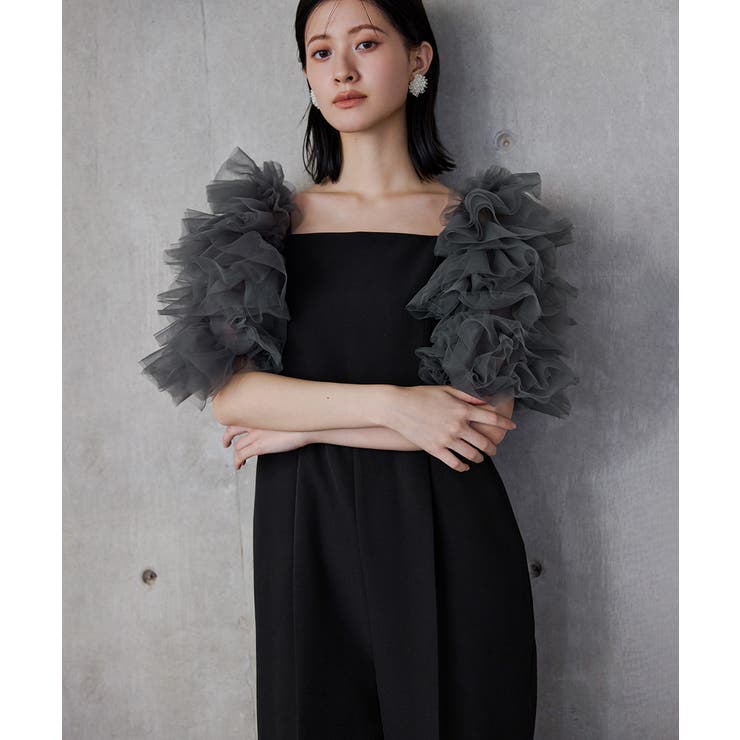 niana ニアナ ミキシングフリルボレロ | Fashion Letter | 詳細画像10 