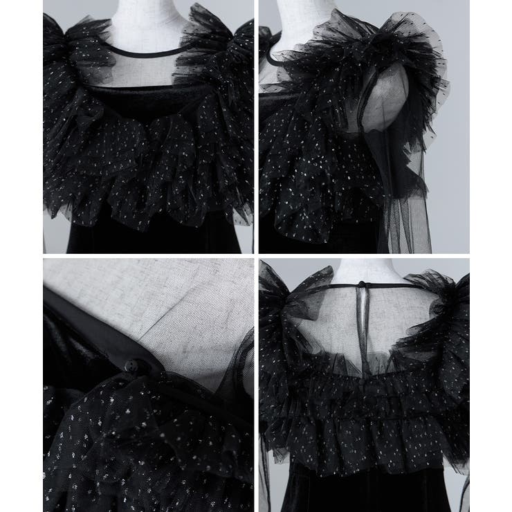 niana ニアナ ボリュームフリルレイヤードレス | Fashion Letter | 詳細画像16 