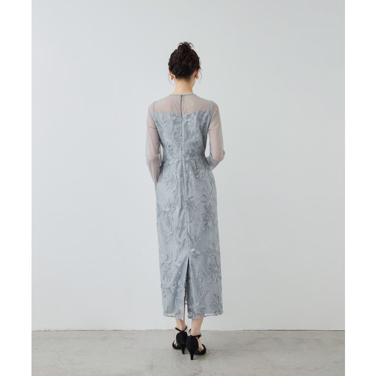 niana ニアナ プリーツフロントフラワードレス | Fashion Letter | 詳細画像14 