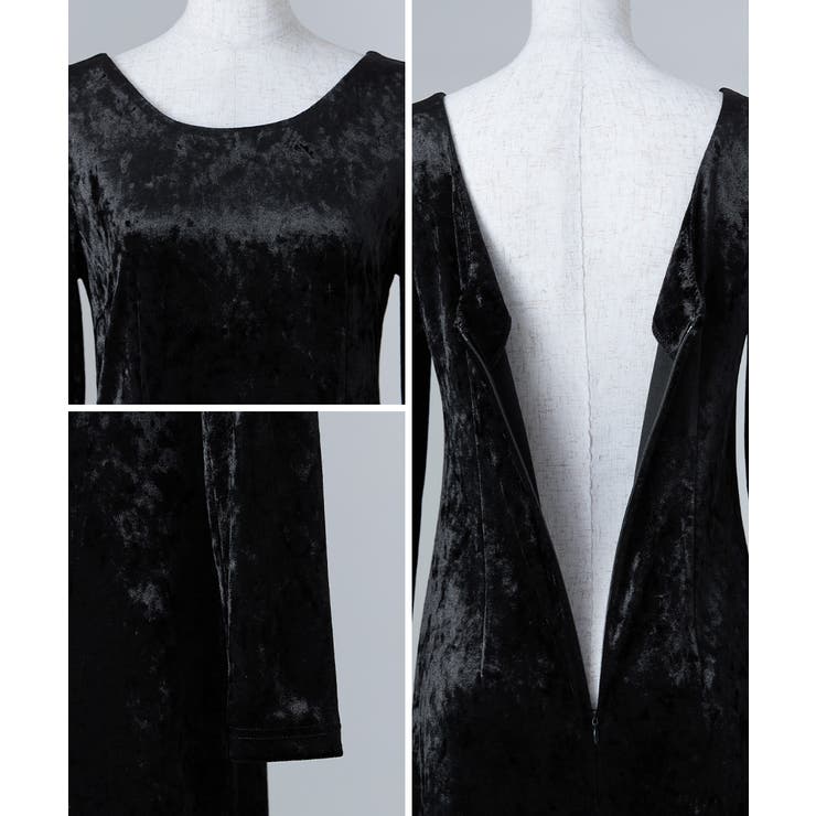 niana ニアナ スパークルレースベロアドレス | Fashion Letter | 詳細画像18 