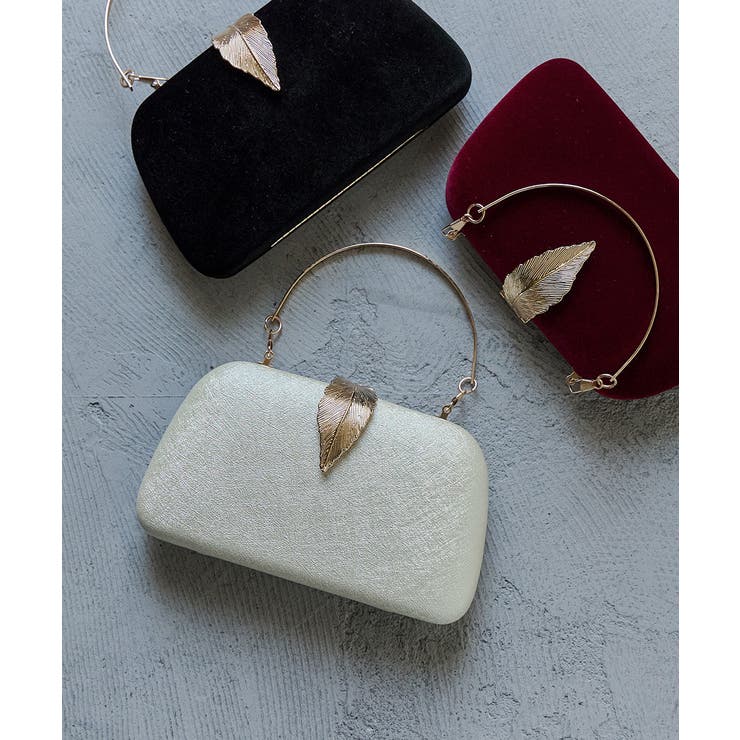 niana ニアナ リーフプレートハンドバッグ | Fashion Letter | 詳細画像2 