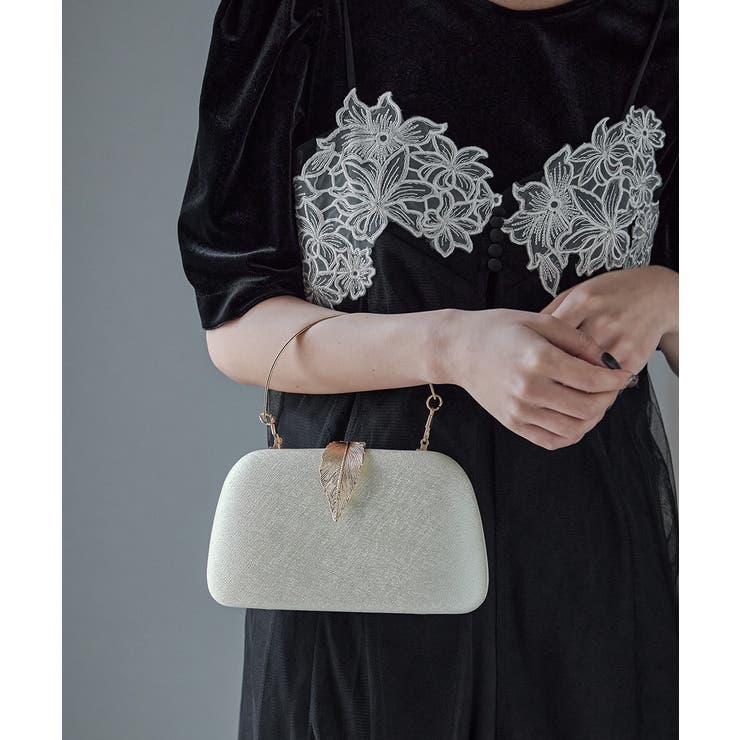 niana ニアナ リーフプレートハンドバッグ | Fashion Letter | 詳細画像4 