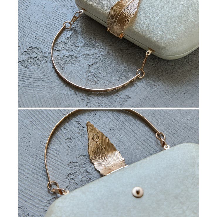 niana ニアナ リーフプレートハンドバッグ | Fashion Letter | 詳細画像13 