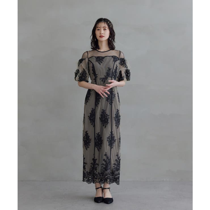 niana ニアナ エンブロイダリーシアードレス | Fashion Letter | 詳細画像3 