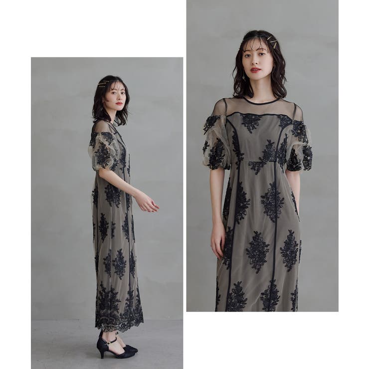 niana ニアナ エンブロイダリーシアードレス | Fashion Letter | 詳細画像5 