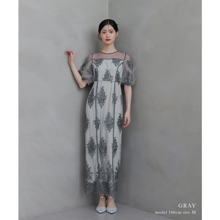 niana ニアナ エンブロイダリーシアードレス | Fashion Letter | 詳細画像8 