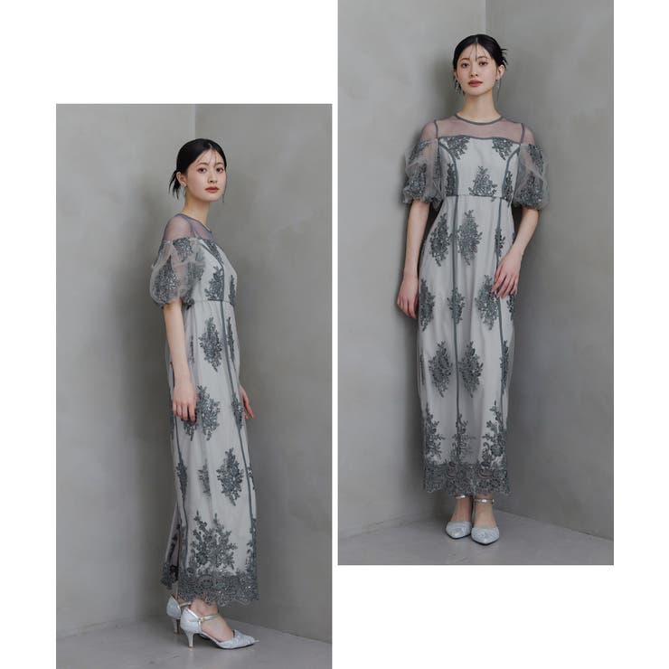 niana ニアナ エンブロイダリーシアードレス | Fashion Letter | 詳細画像10 