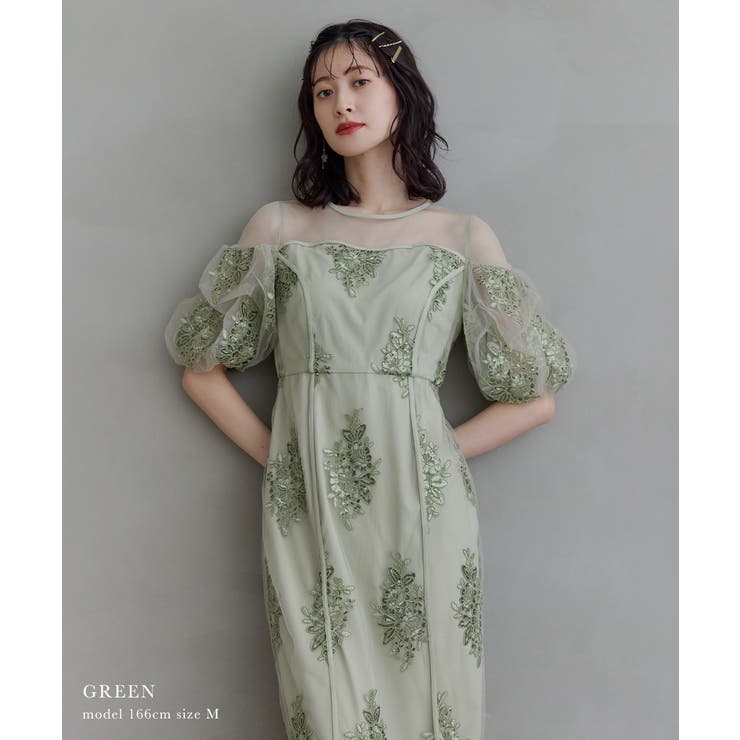 niana ニアナ エンブロイダリーシアードレス | Fashion Letter | 詳細画像13 