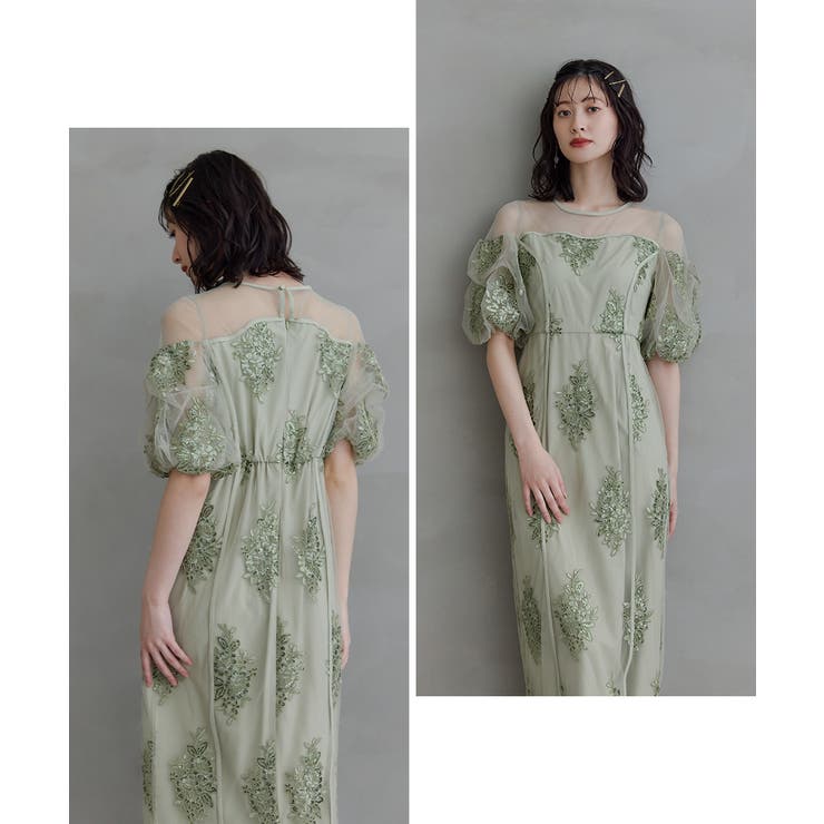 niana ニアナ エンブロイダリーシアードレス | Fashion Letter | 詳細画像15 