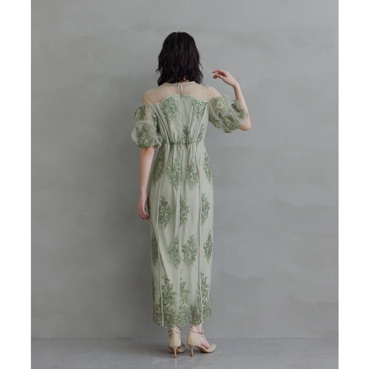 niana ニアナ エンブロイダリーシアードレス | Fashion Letter | 詳細画像17 