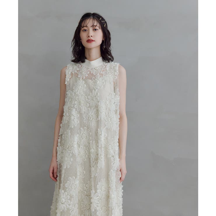 niana ニアナ デイジーフラワードットドレス | Fashion Letter | 詳細画像3 