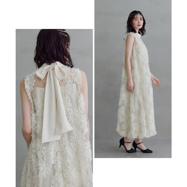 niana ニアナ デイジーフラワードットドレス | Fashion Letter | 詳細画像4 