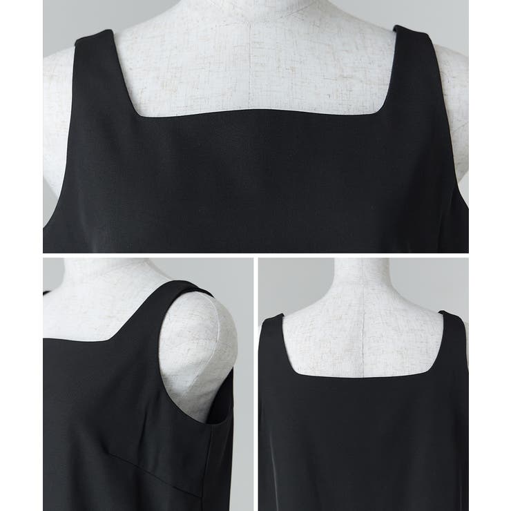 niana ニアナ オーガンザペプラムトップスセットアップドレス | Fashion Letter | 詳細画像17 