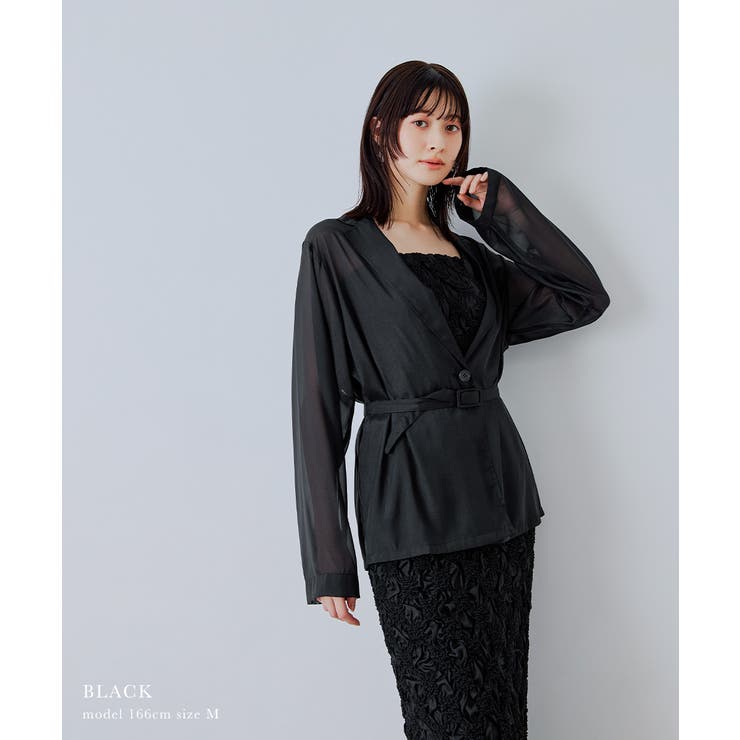 niana ニアナ シャーリングレイヤードドレスセット | Fashion Letter | 詳細画像7 