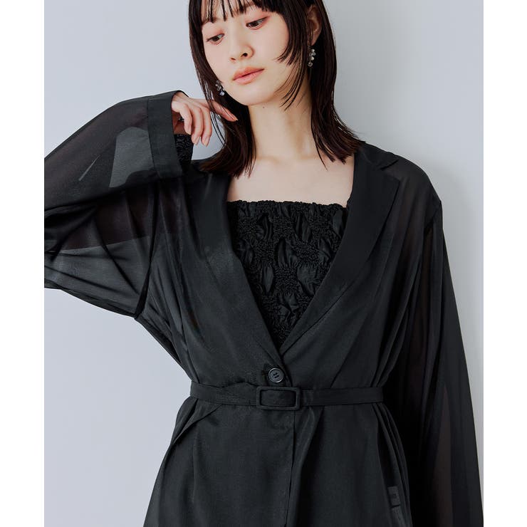 niana ニアナ シャーリングレイヤードドレスセット | Fashion Letter | 詳細画像10 