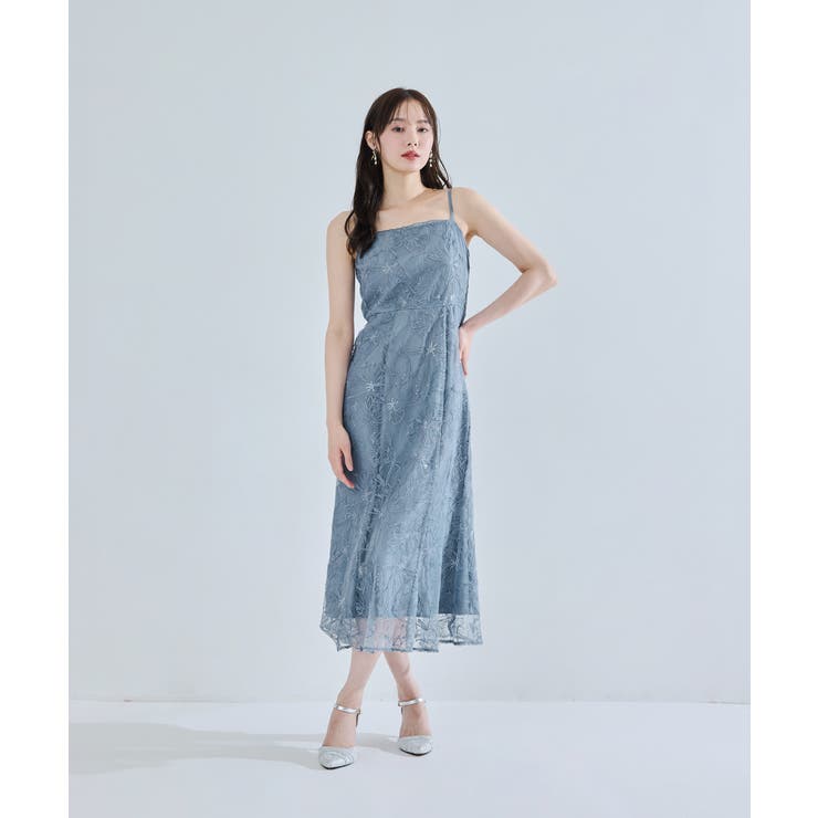 niana ニアナ フリルブラウススパンコールレースドレス | Fashion Letter | 詳細画像11 