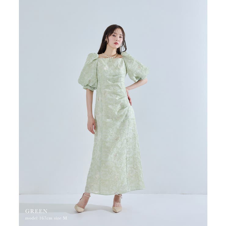 niana ニアナ シアージャガードオーガンザドレス | Fashion Letter | 詳細画像10 