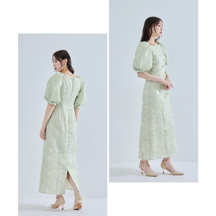 niana ニアナ シアージャガードオーガンザドレス | Fashion Letter | 詳細画像12 